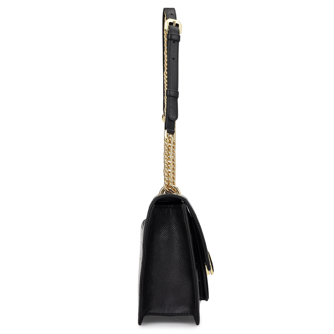 Classic Double Chain Bag (S) - Black