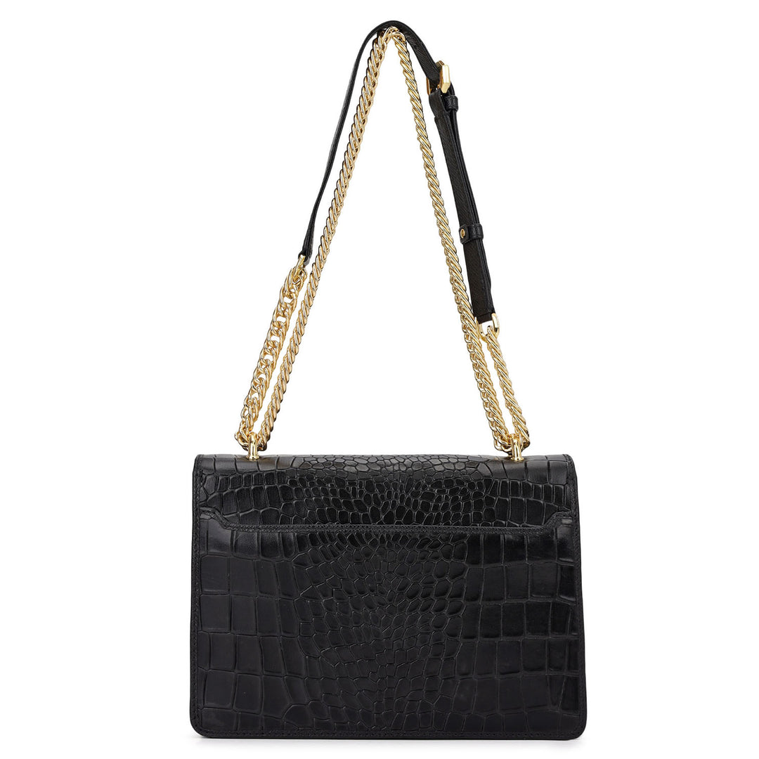 Classic Double Chain Bag (S) - Black