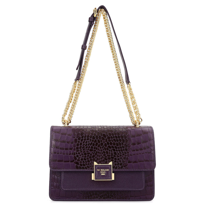 Classic Double Chain Bag (S) - Grapevine