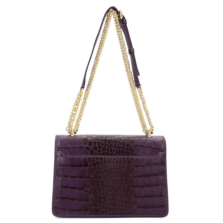 Classic Double Chain Bag (S) - Grapevine