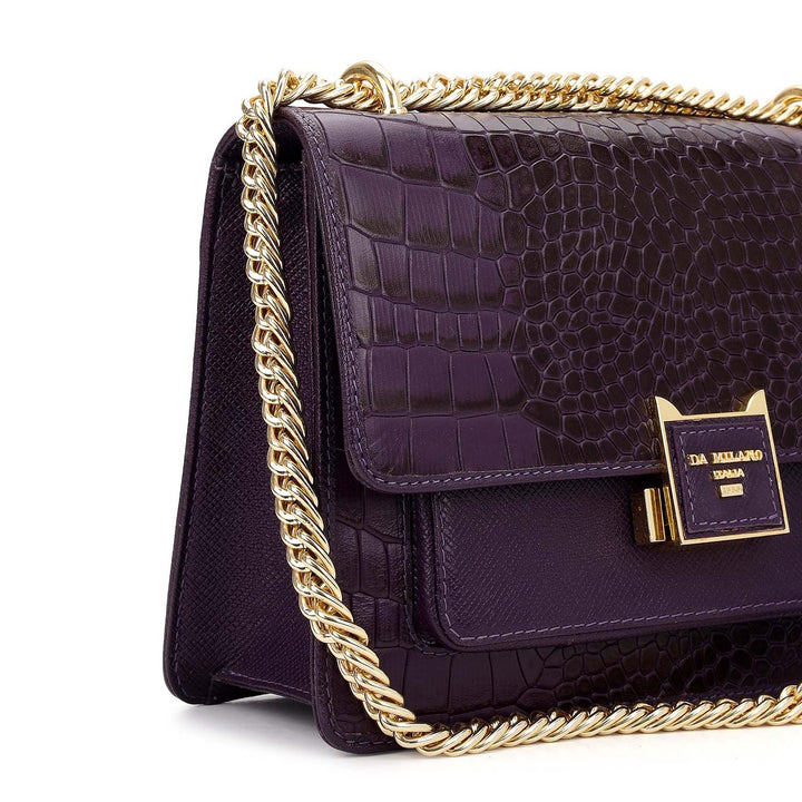 Classic Double Chain Bag (S) - Grapevine
