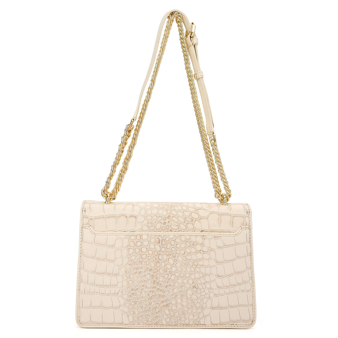 Classic Double Chain Bag (S) - Marshmallow
