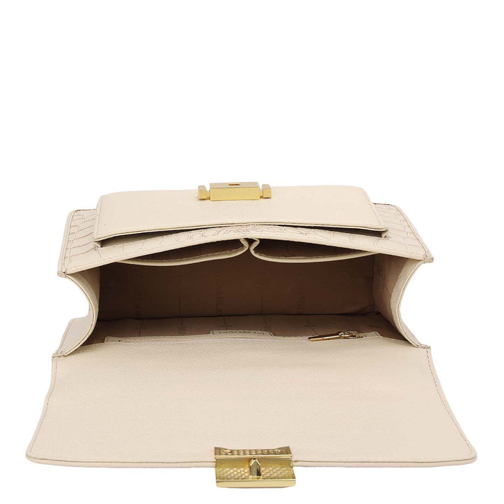 Classic Double Chain Bag (S) - Marshmallow