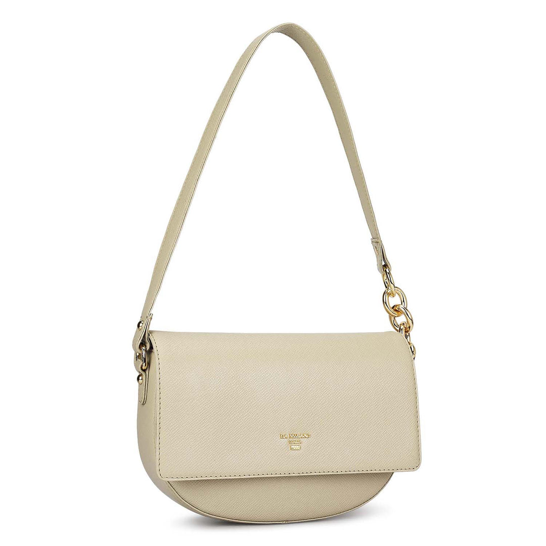 Small Franzy Leather Baguette - Lamb