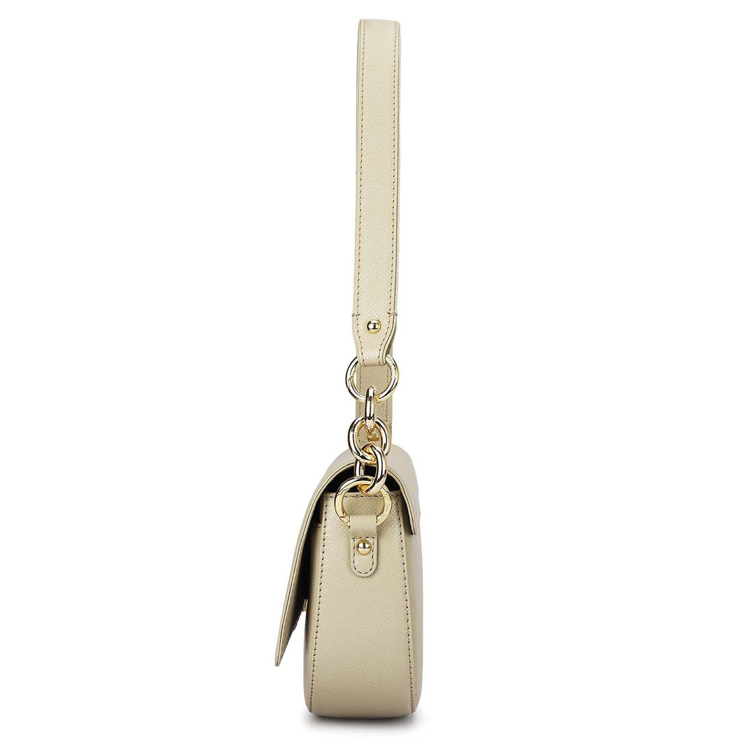 Small Franzy Leather Baguette - Lamb