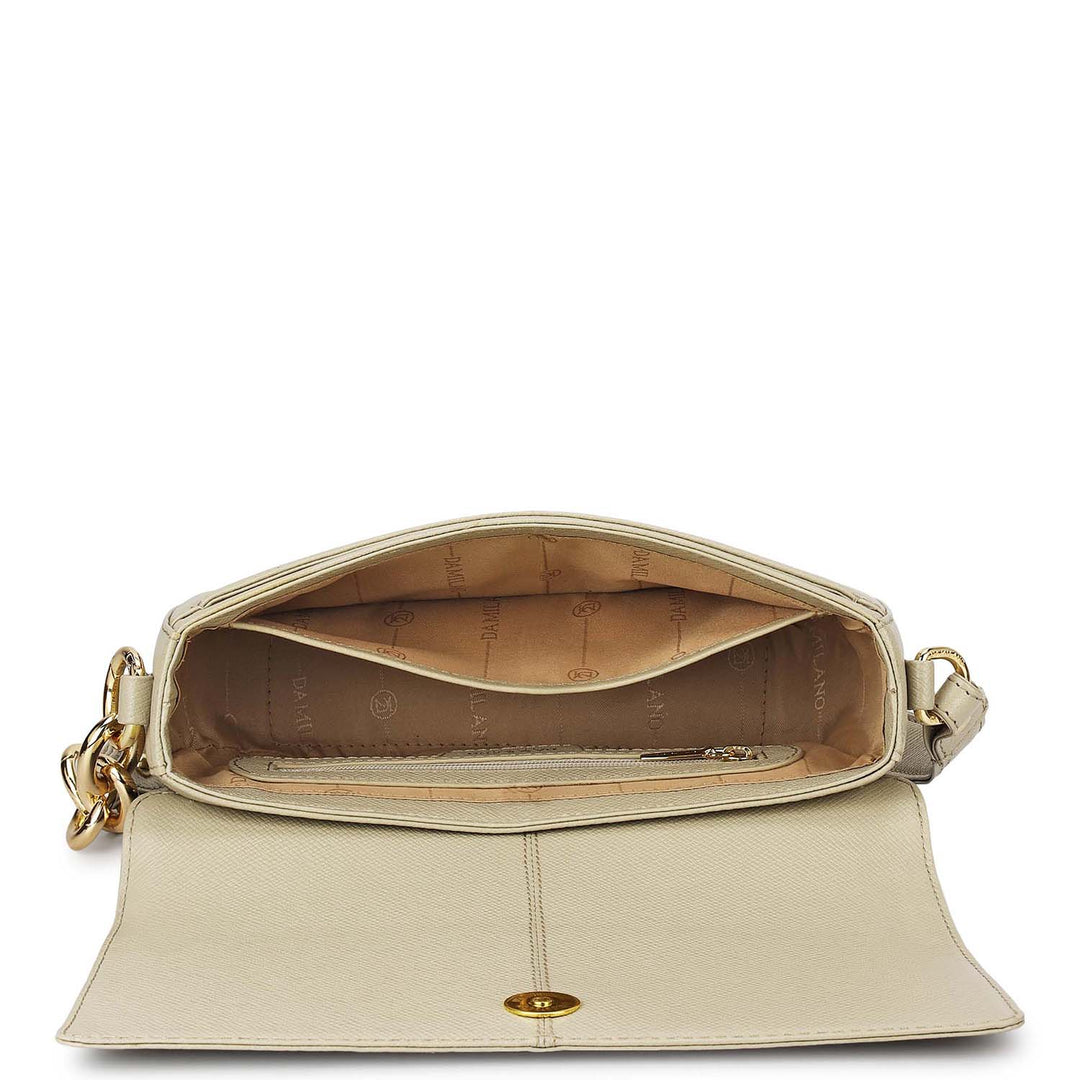 Small Franzy Leather Baguette - Lamb