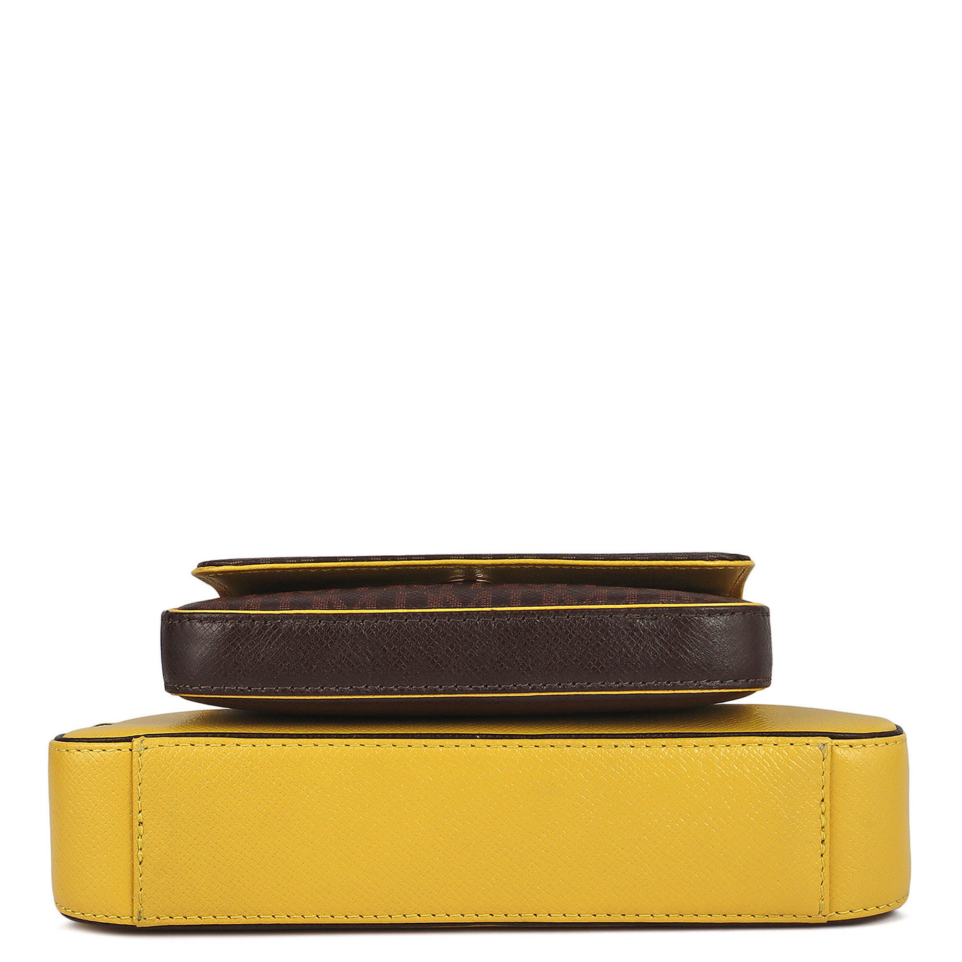 Monogram Franzy Leather Sling - Chocolate & Minion