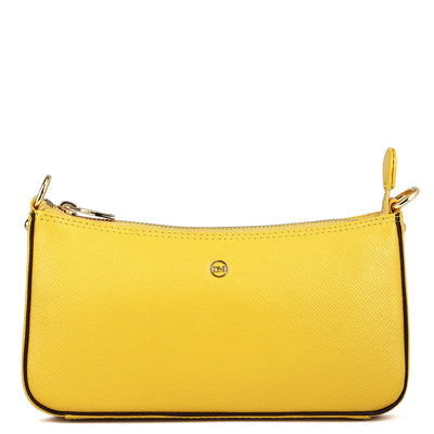 Monogram Franzy Leather Sling - Chocolate & Minion