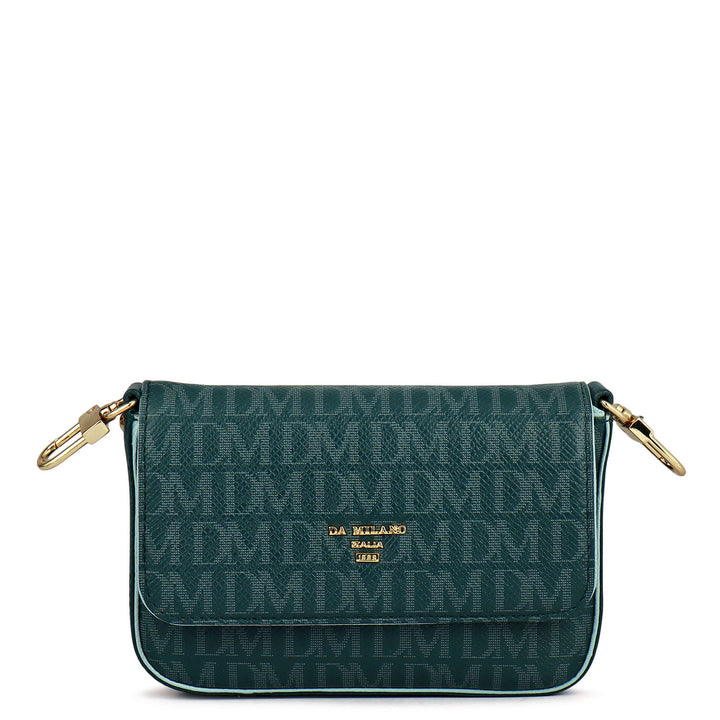 Monogram Franzy Leather Sling - Octane & Cloud Blue