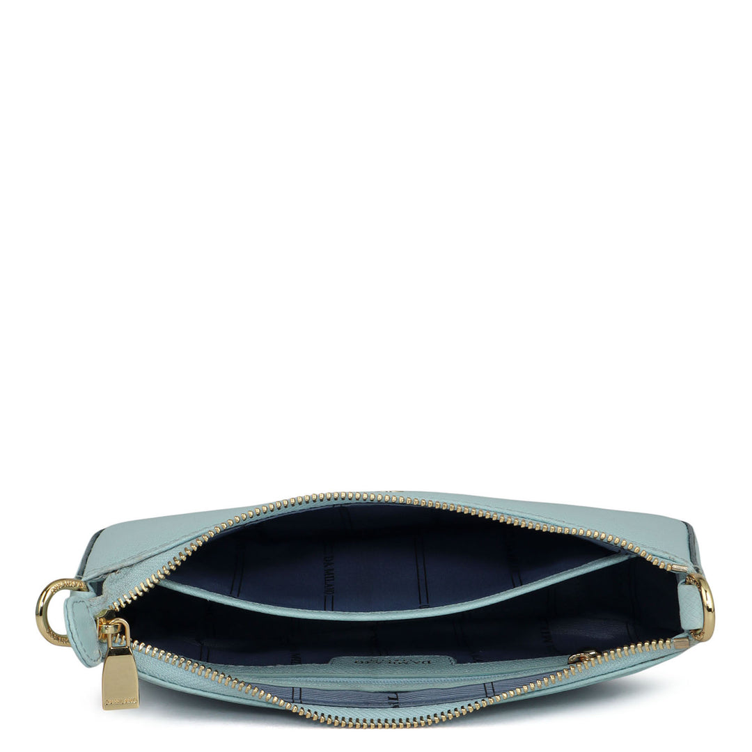 Monogram Franzy Leather Sling - Octane & Cloud Blue