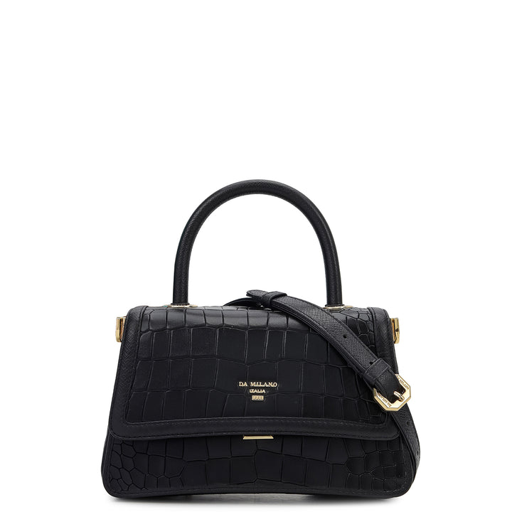 Online Exclusive Top Handle Bag (S) - Black