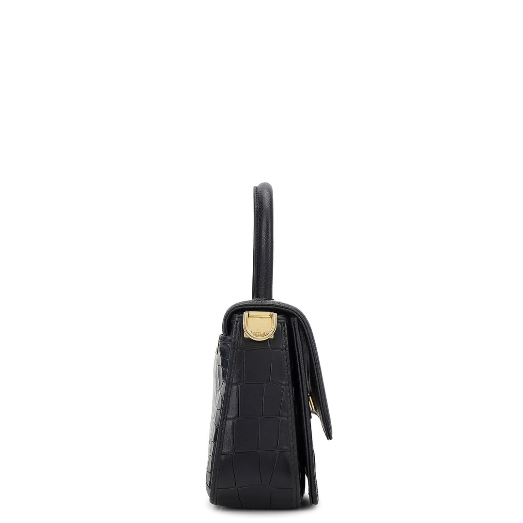 Online Exclusive Top Handle Bag (S) - Black