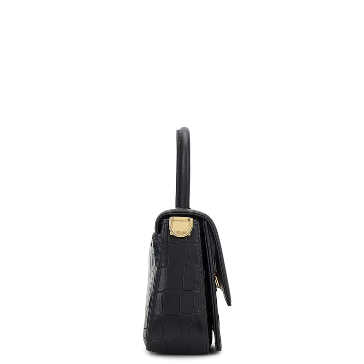 Online Exclusive Top Handle Bag (S) - Black