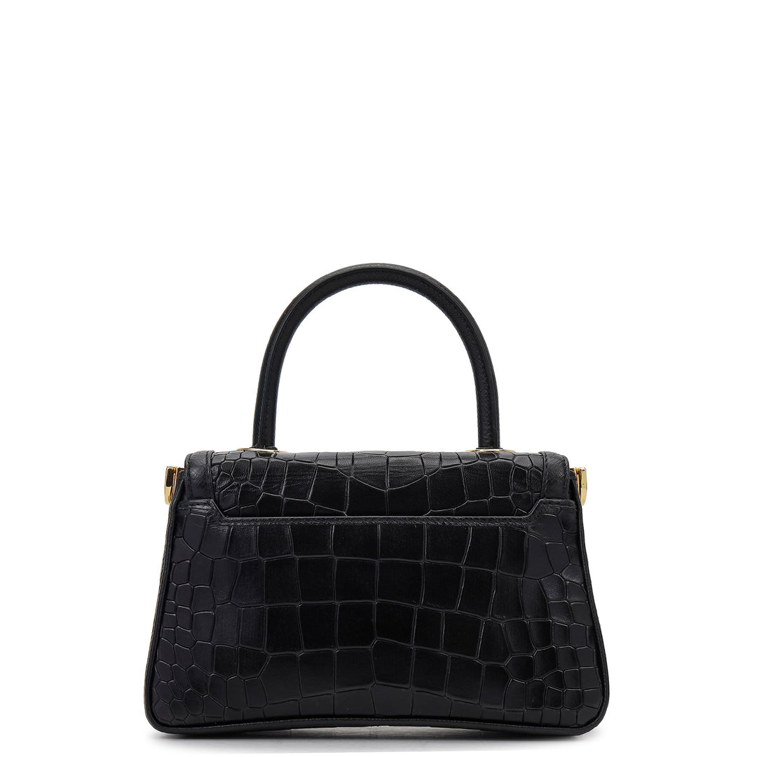 Online Exclusive Top Handle Bag (S) - Black