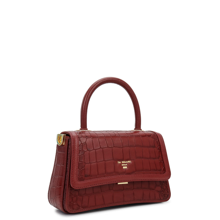 Online Exclusive Top Handle Bag (S) - Cherry