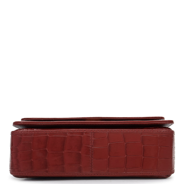 Online Exclusive Top Handle Bag (S) - Cherry