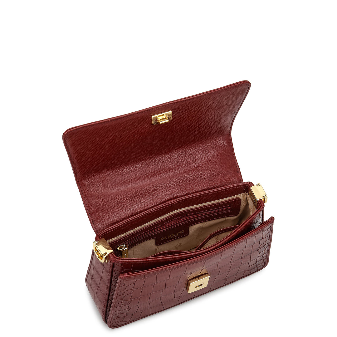 Online Exclusive Top Handle Bag (S) - Cherry