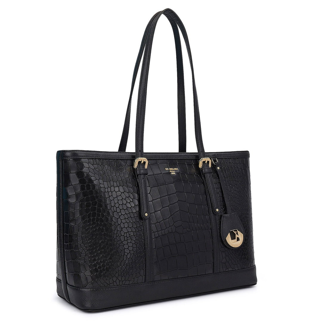 Classic Shopper Bag (M) - Black