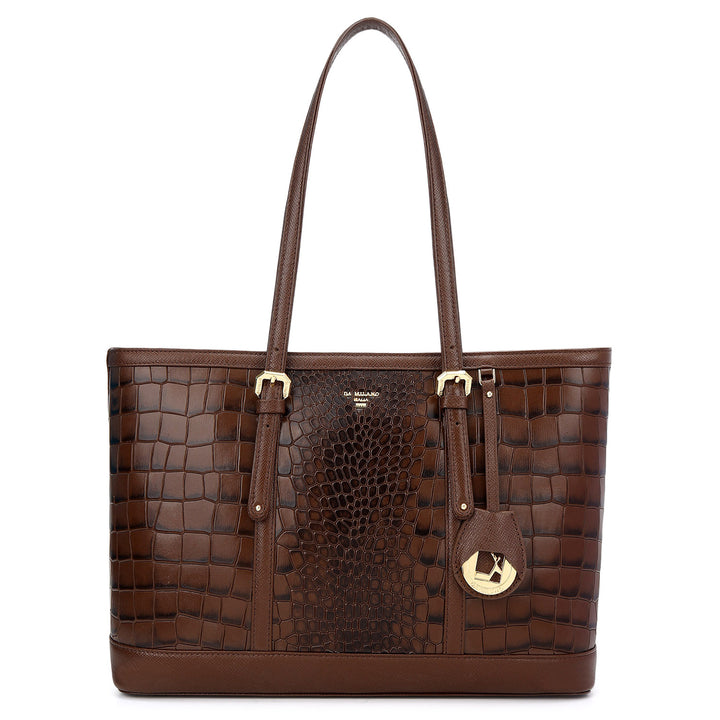 Classic Shopper Bag (M) - Walnut