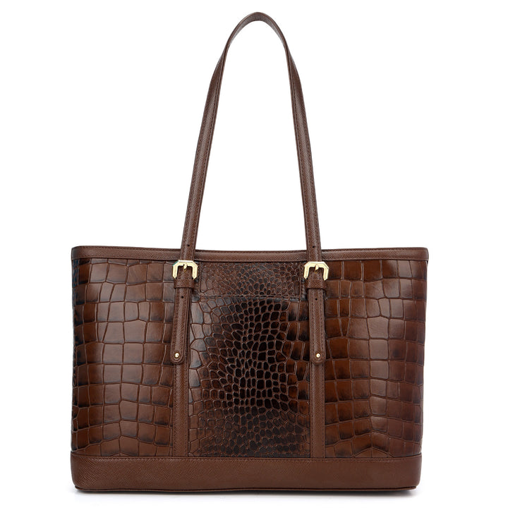 Classic Shopper Bag (M) - Walnut