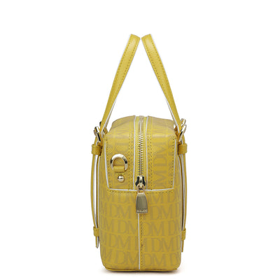 Small Monogram Leather Satchel - Minion