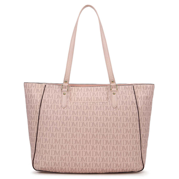 Monogram Shopper Bag (L) - Blush