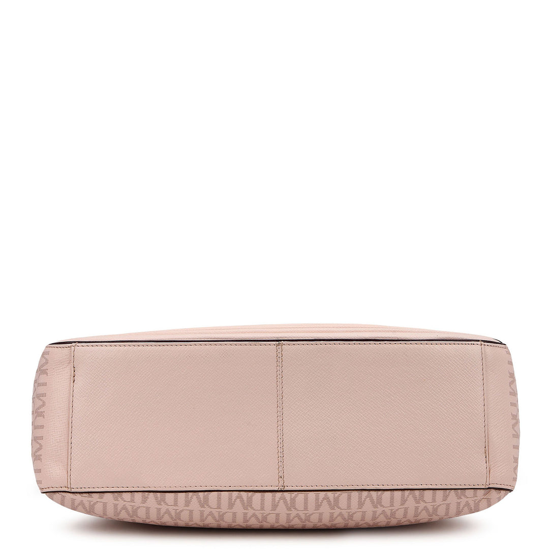 Monogram Shopper Bag (L) - Blush