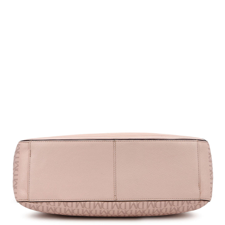 Monogram Shopper Bag (L) - Blush