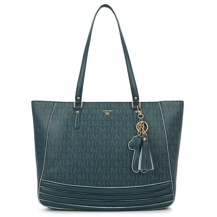 Monogram Shopper Bag (L) - Octane