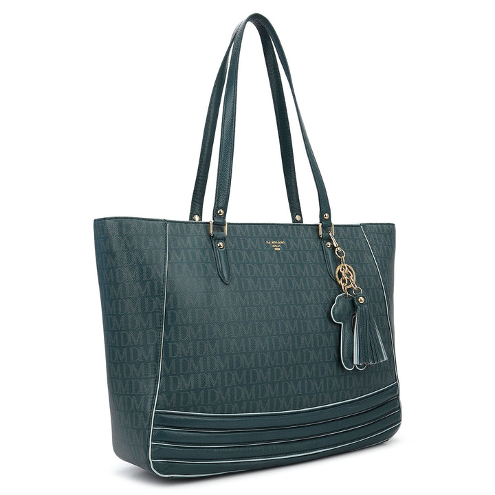 Monogram Shopper Bag (L) - Octane
