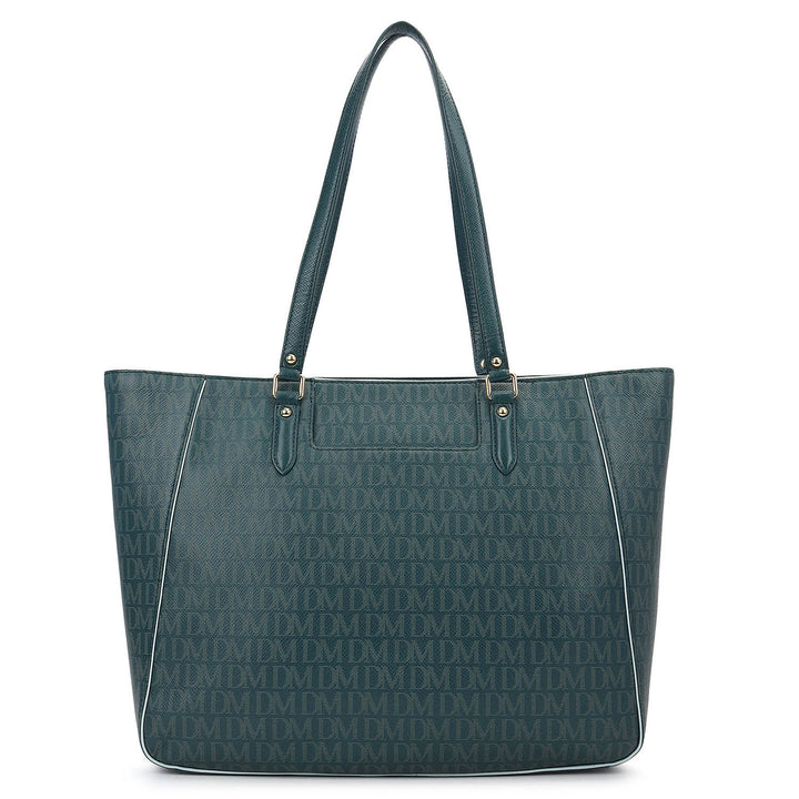 Monogram Shopper Bag (L) - Octane