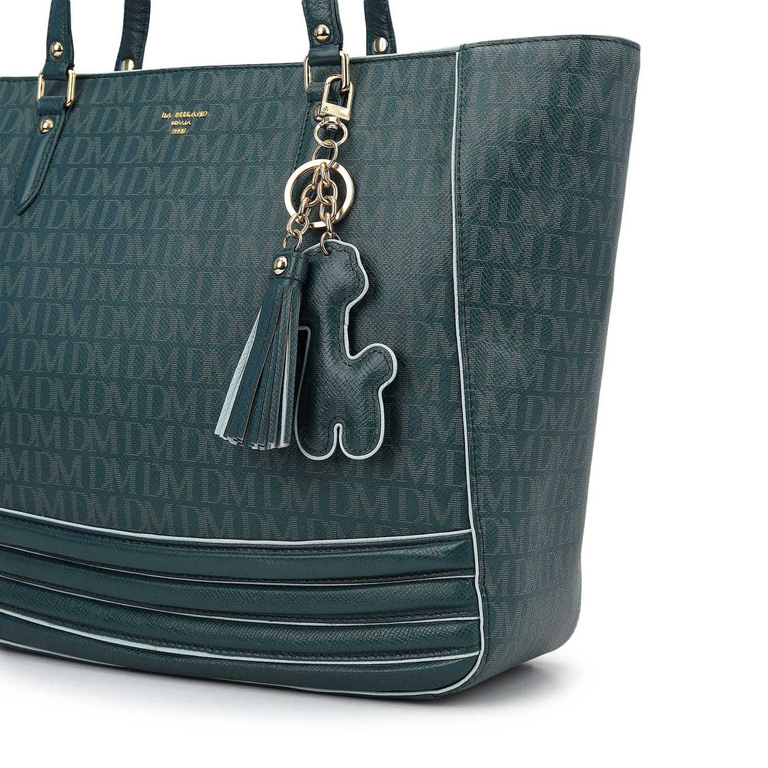 Monogram Shopper Bag (L) - Octane