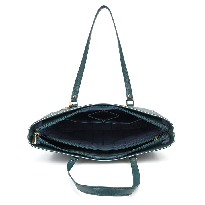 Monogram Shopper Bag (L) - Octane