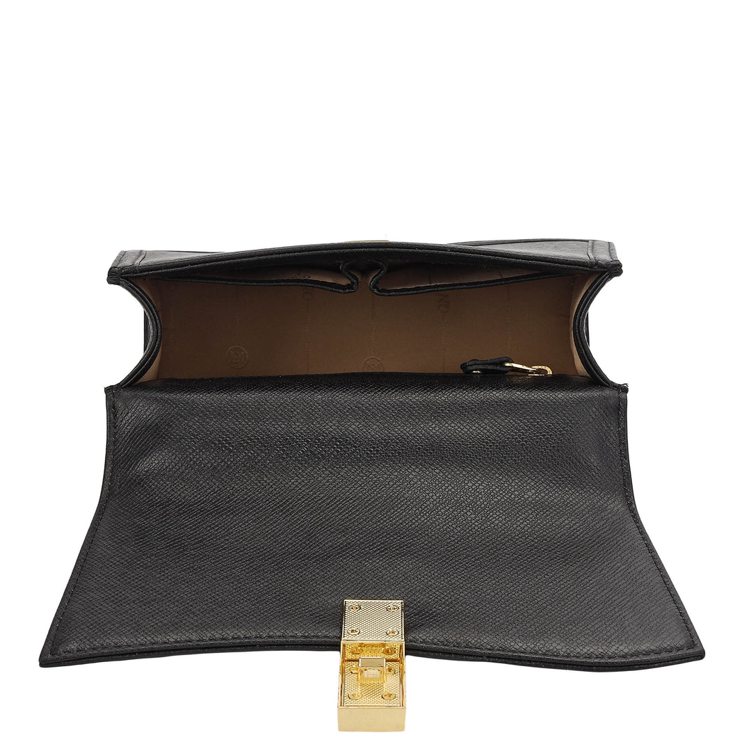 Online Exclusive Top Handle Bag (S) - Black