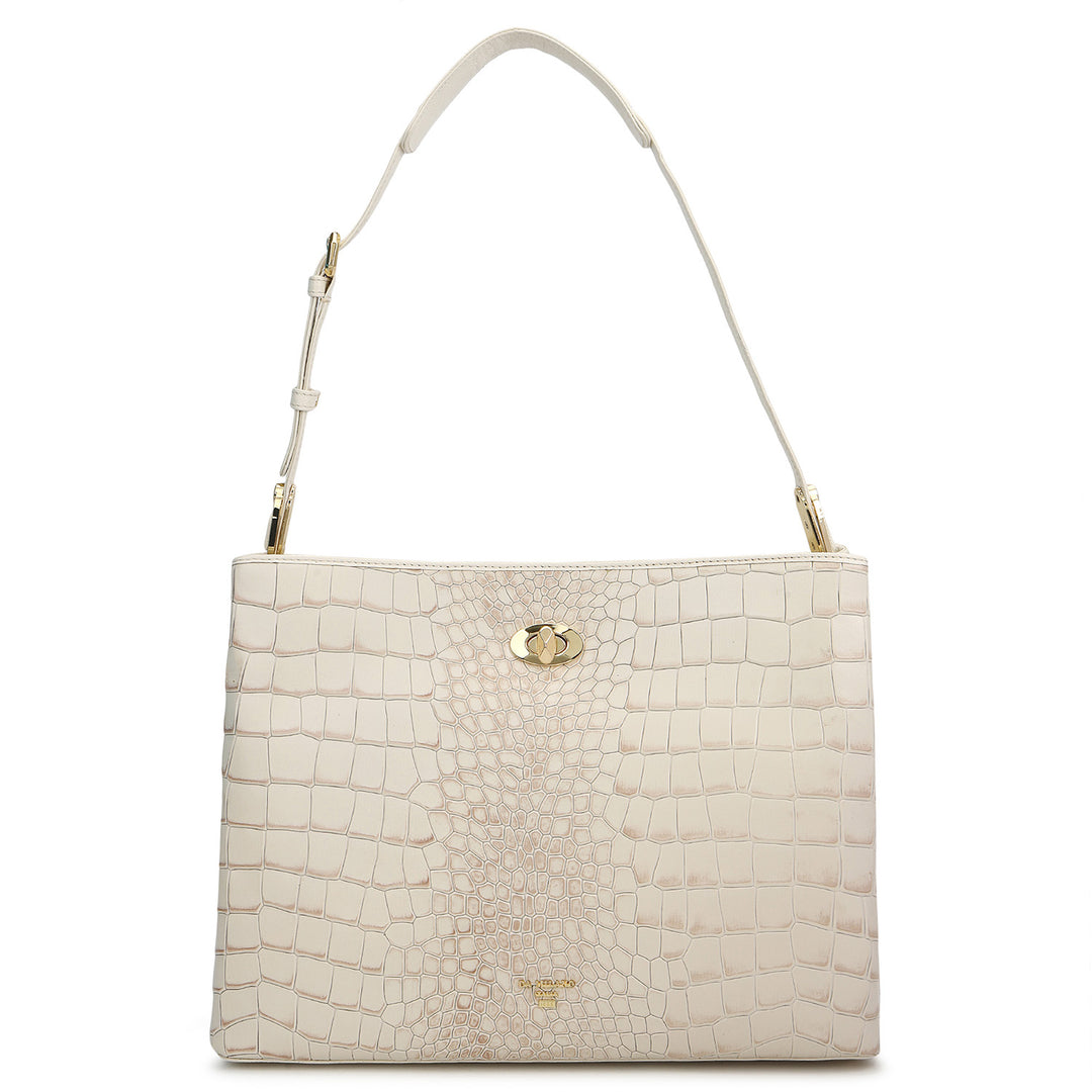 Classic Shoulder Bag (M) - Marshmallow