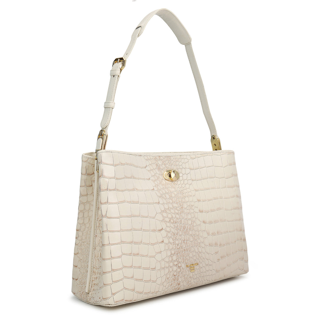Classic Shoulder Bag (M) - Marshmallow