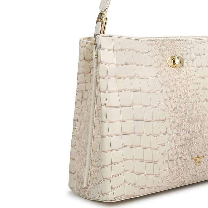 Classic Shoulder Bag (M) - Marshmallow