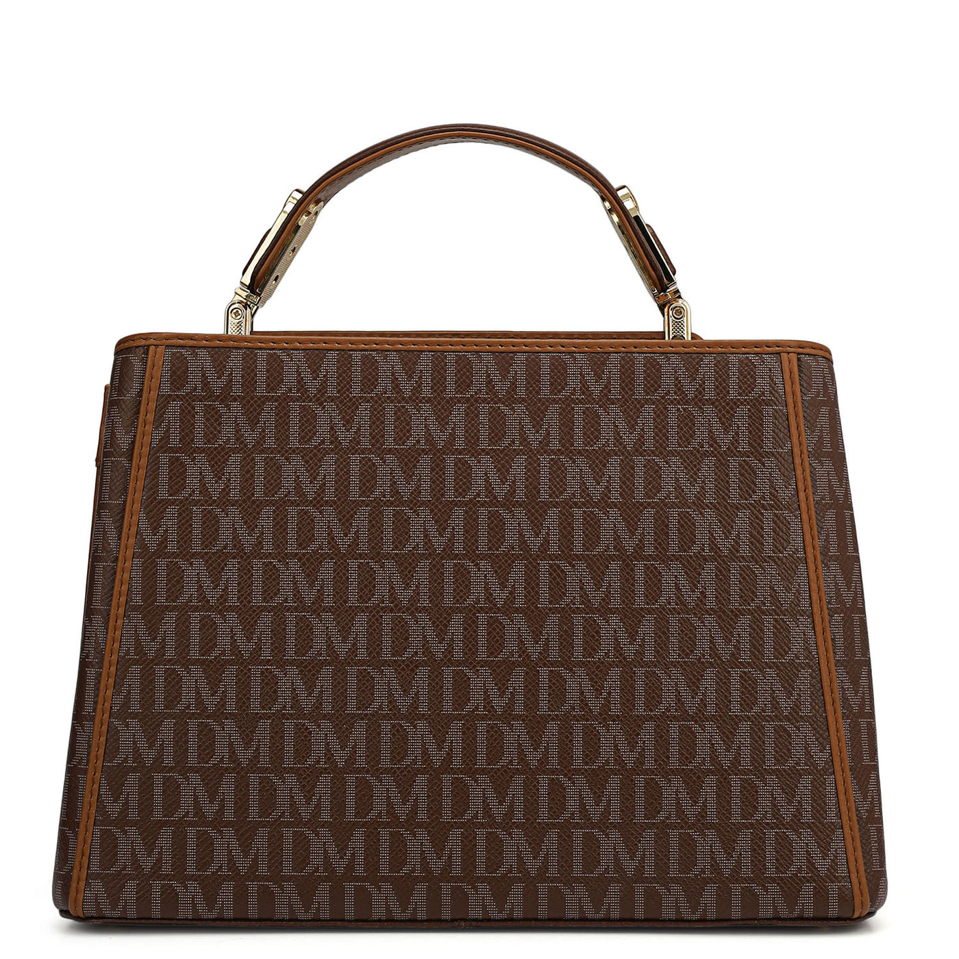 Small Monogram Leather Satchel - Date