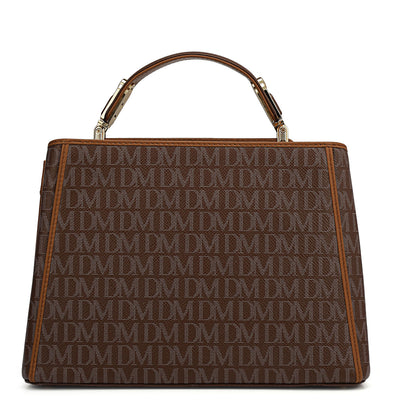 Small Monogram Leather Satchel - Date