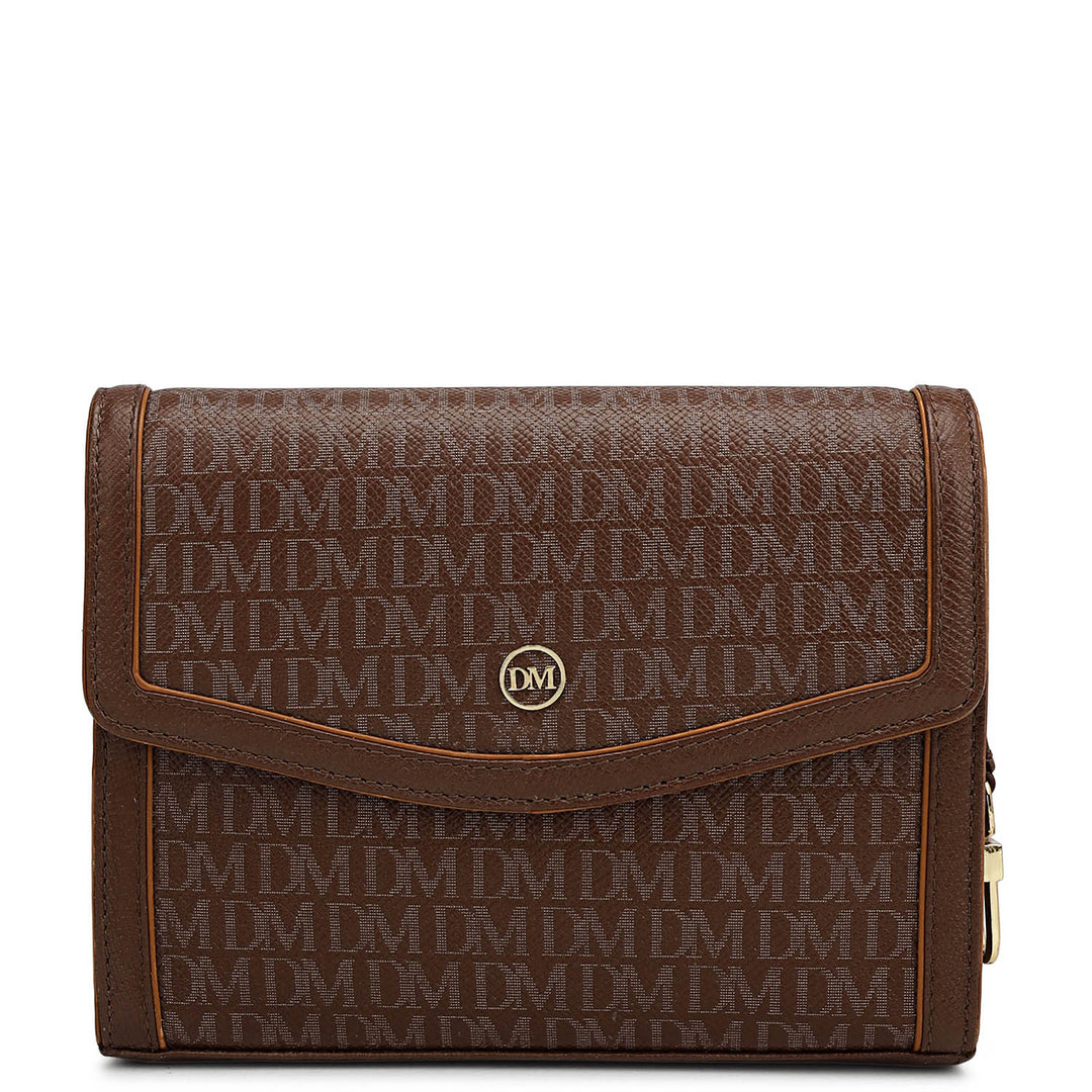 Large Monogram Leather Book Tote - Date