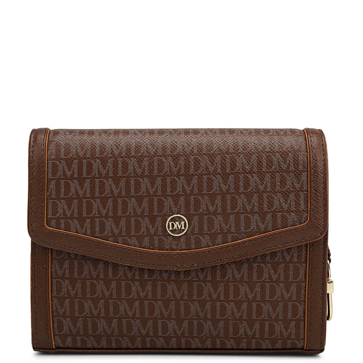 Large Monogram Leather Book Tote - Date