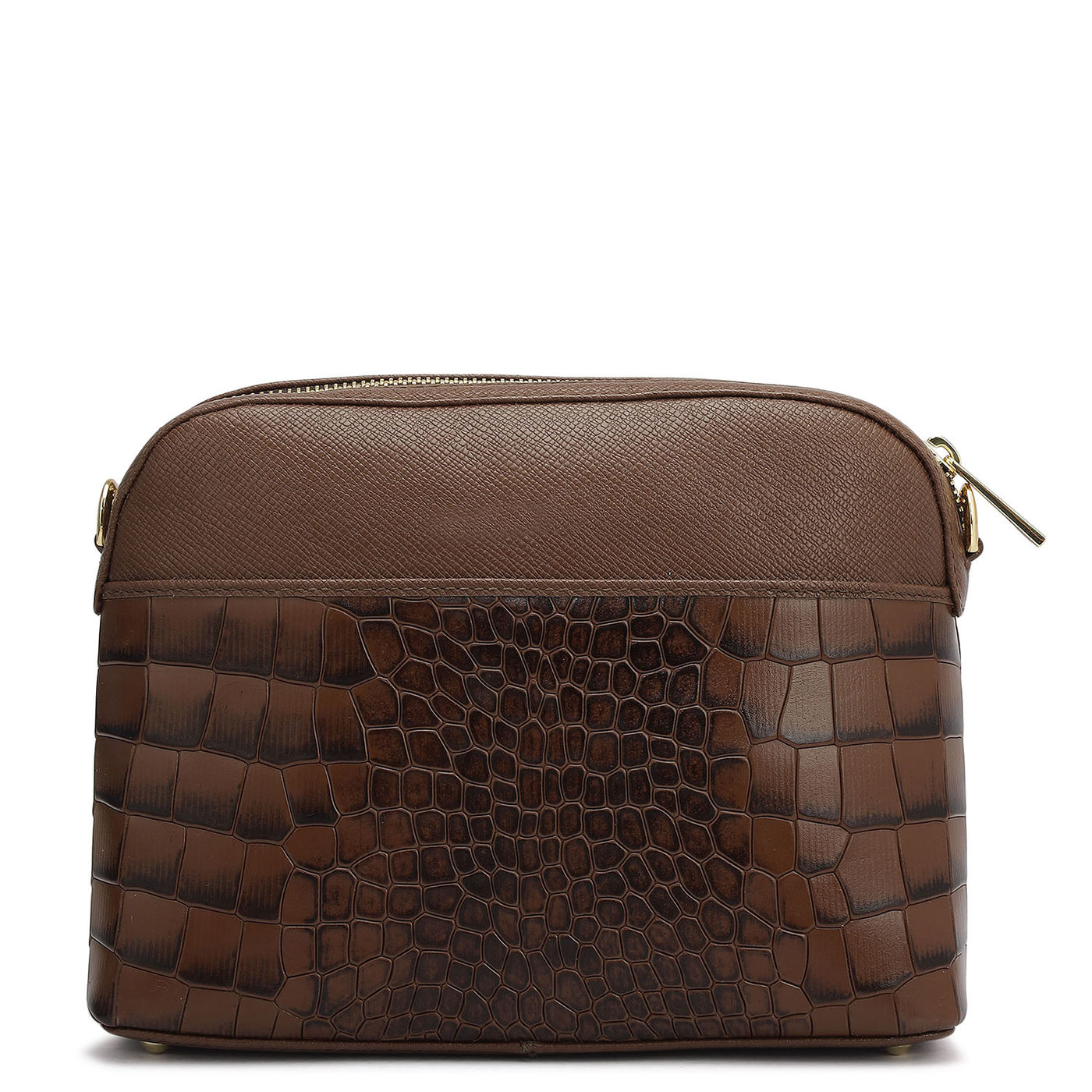Small Croco Franzy Leather Sling - Date