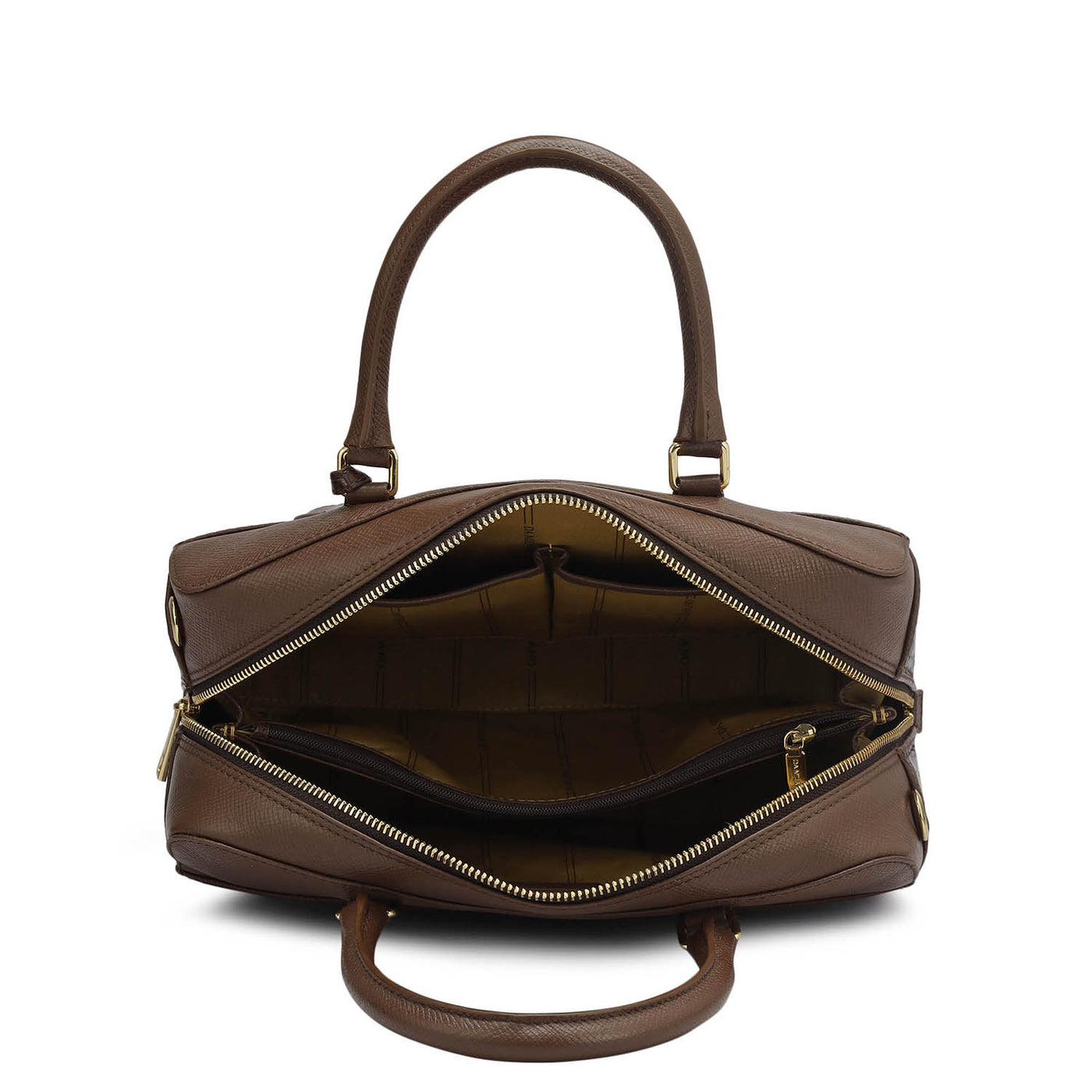 Medium Croco Franzy Leather Satchel - Date