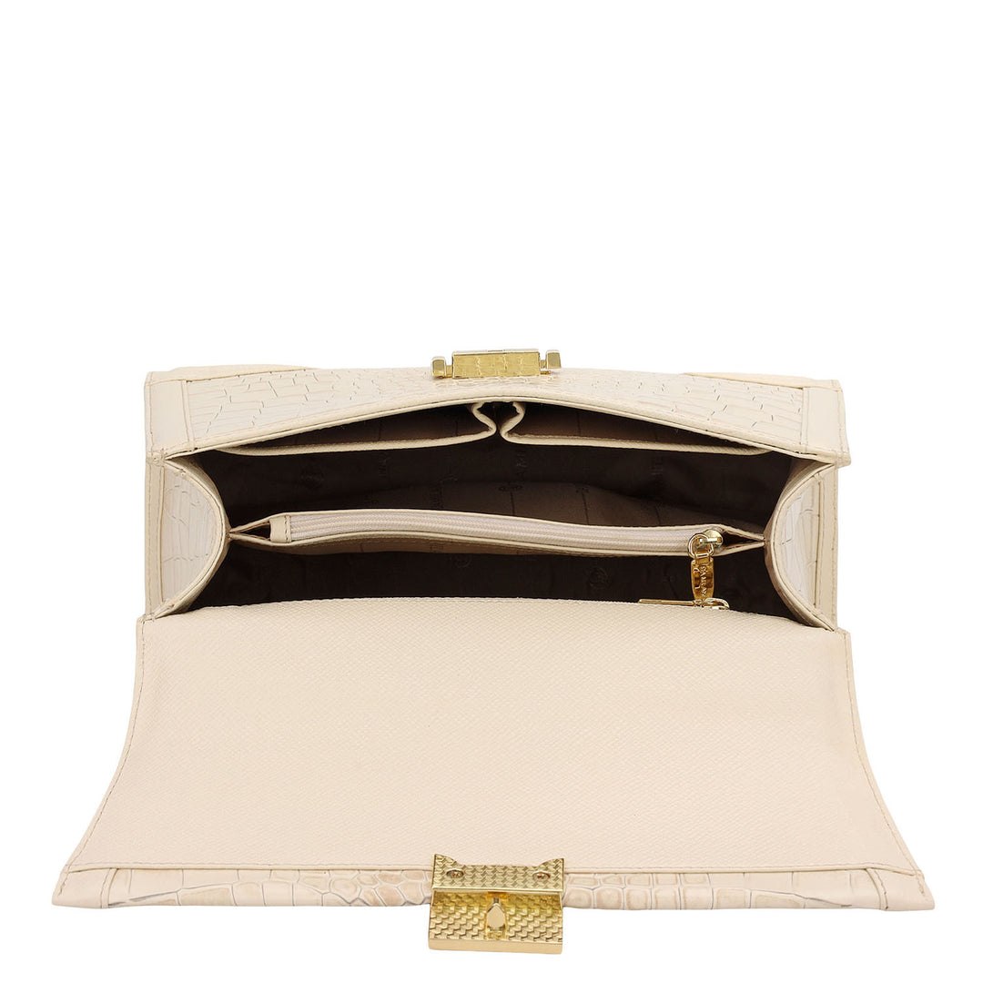 Classic Top Handle Bag (S) - Marshmallow