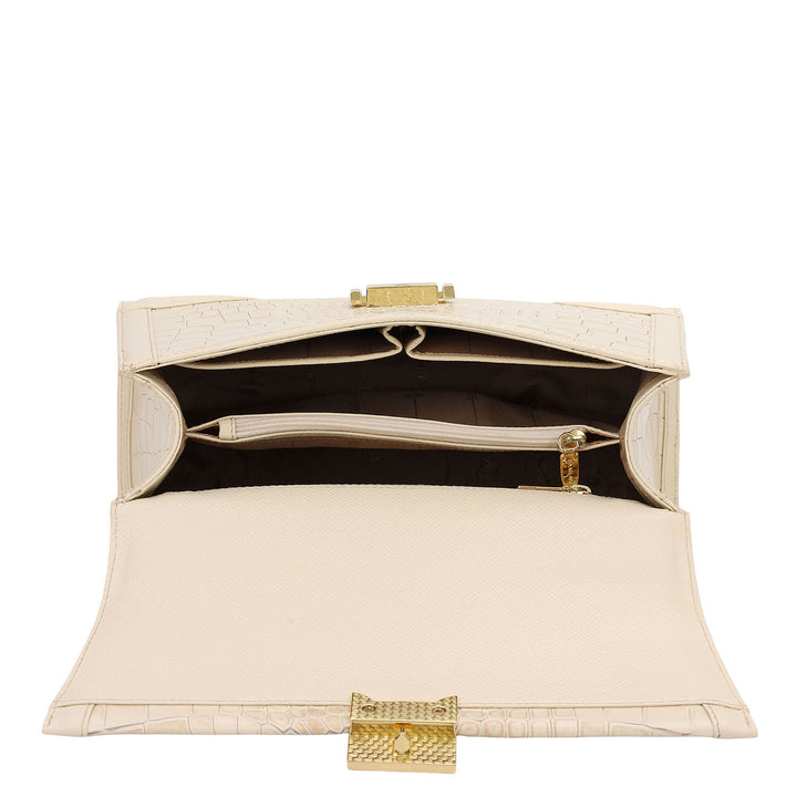 Classic Top Handle Bag (S) - Marshmallow