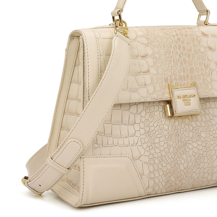 Classic Top Handle Bag (S) - Marshmallow