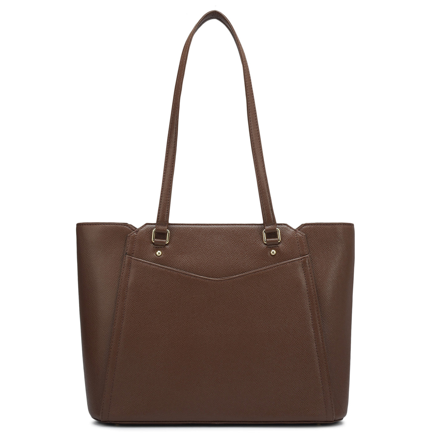 Small Franzy Leather Tote - Date