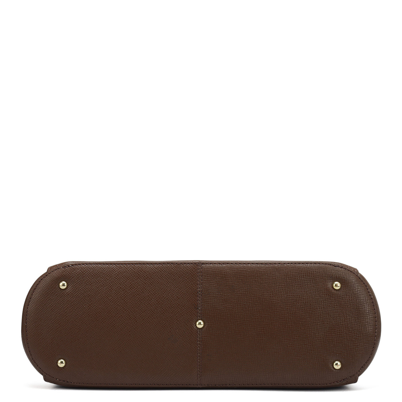 Small Franzy Leather Tote - Date