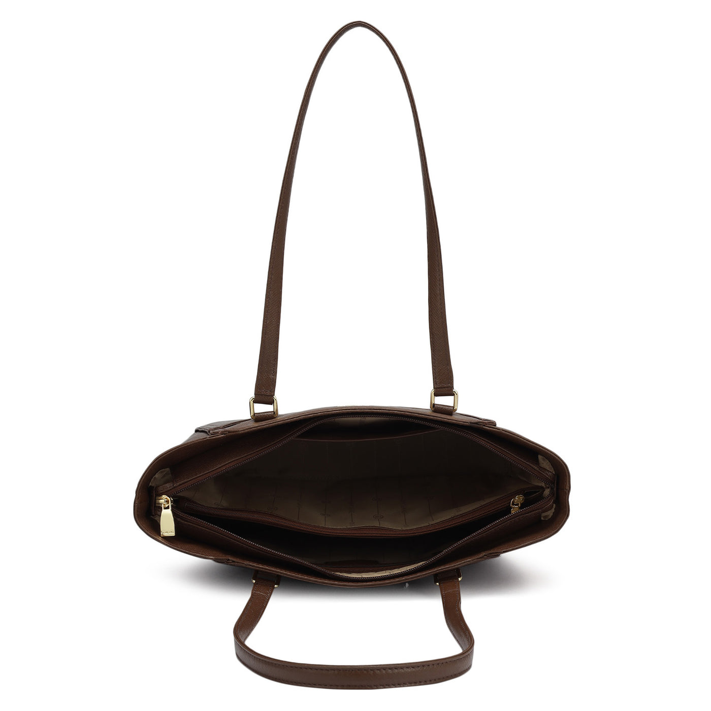 Small Franzy Leather Tote - Date