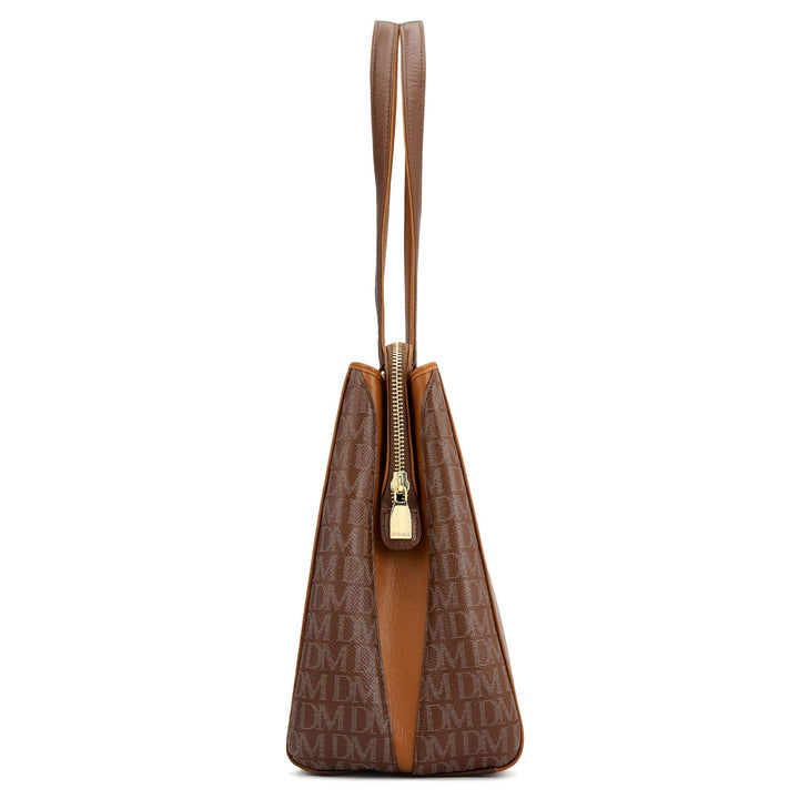 Medium Monogram Leather Shoulder Bag - Date